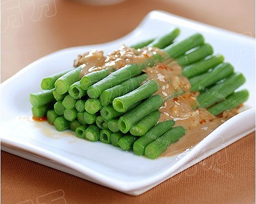 麻汁豇豆
