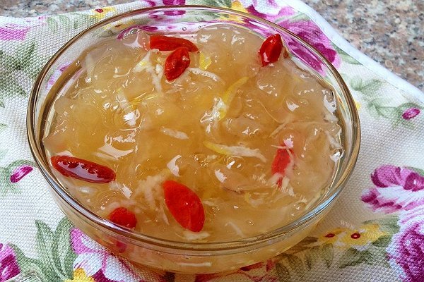 美味酸甜柠檬银耳羹