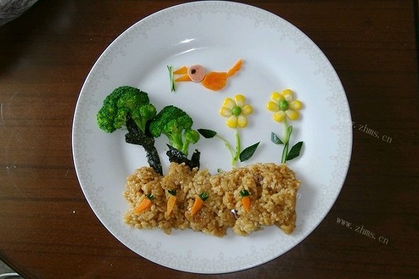 宝宝食谱：晴天郊外炒饭