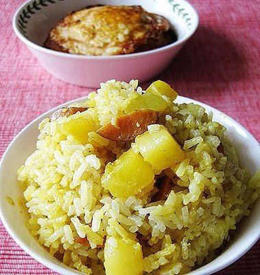 家常土豆焖饭