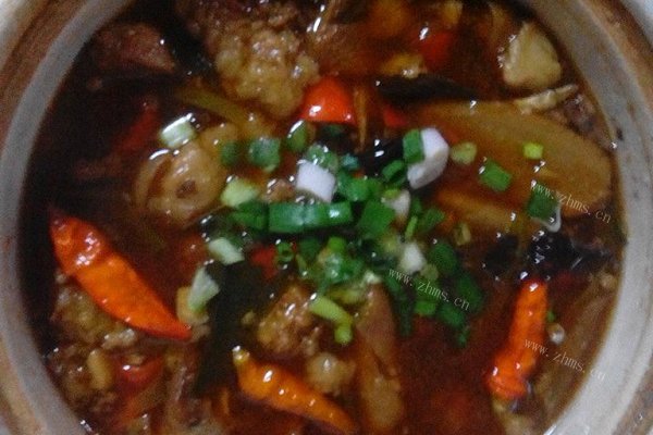 香辣羊肉煲