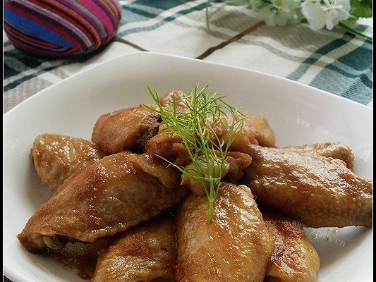 金蒜烧鸡翅