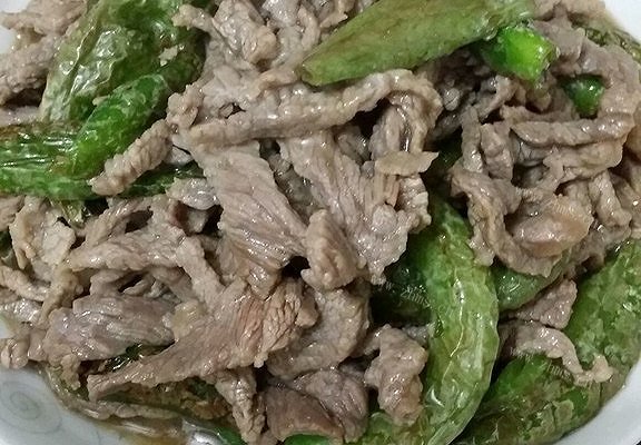 尖椒牛肉
