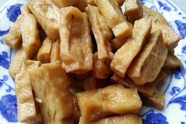 乐乐自家菜-烧豆干