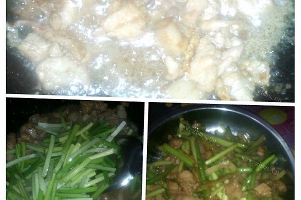 蒜苔炒肉