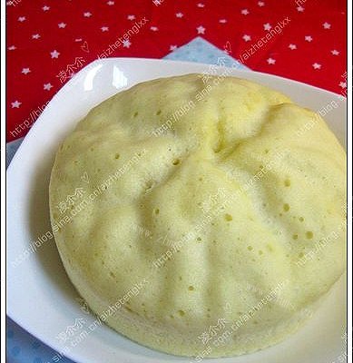 清蒸香草蛋糕（无水配方）