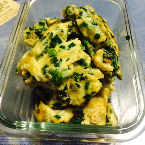 味道十足的韭菜炒鸡蛋