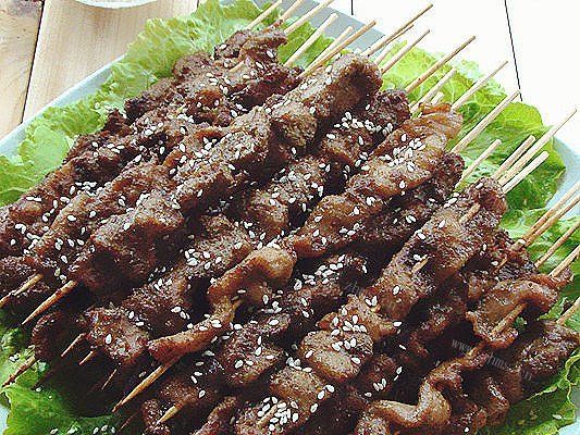孜然猪肉串
