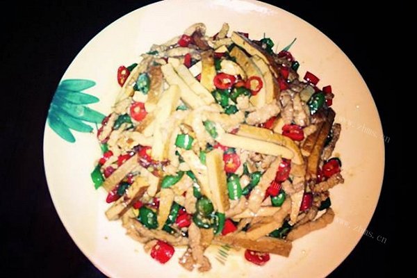香干肉丝