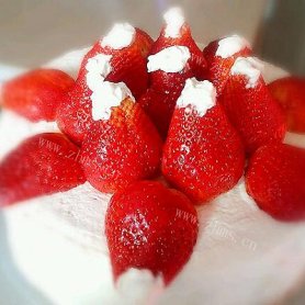 自制草莓奶油蛋糕