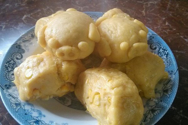 美味玉米馒头