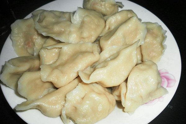 家常大白菜素馅饺子