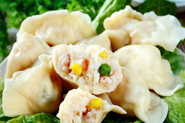 自制虾仁饺子