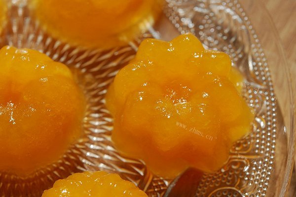 自制美味橘子果冻