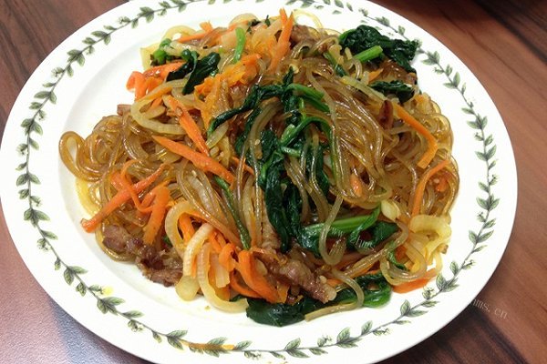 韩式炒杂菜