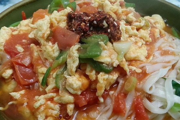 家常西红柿鸡蛋捞面