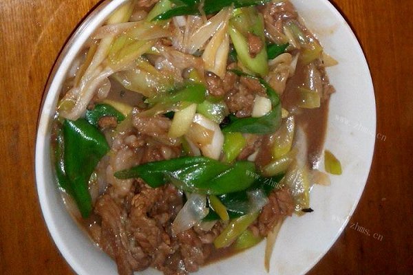 浓香葱爆羊肉