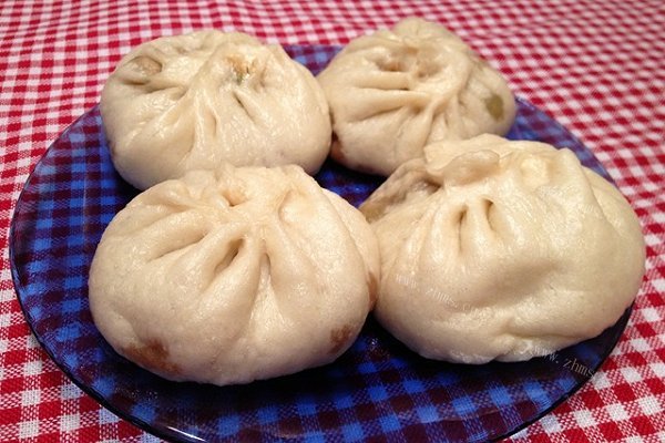 茴香馅包子