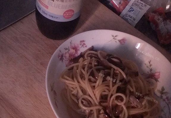 培根香菇意面（超详细做法图）