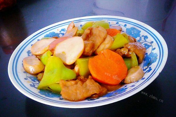 家常杏鲍菇炒肉片