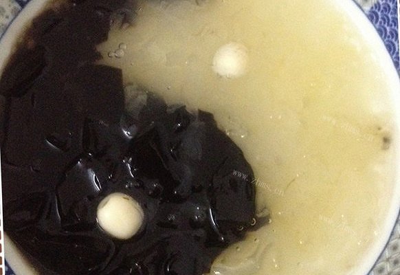 冰太极(龟苓膏银耳）