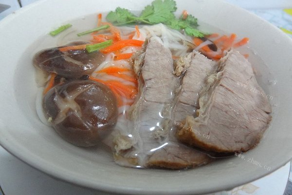 家常清汤牛肉面
