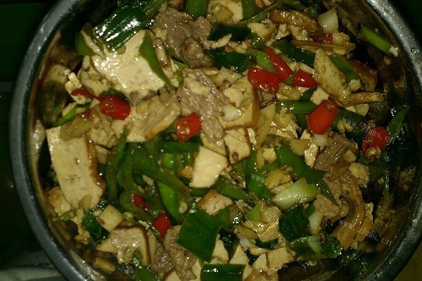 香干炒肉