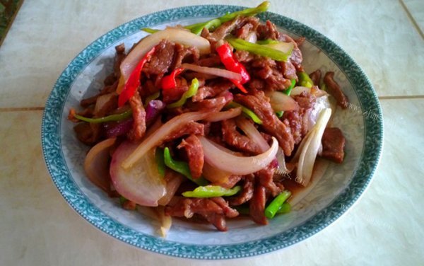 生炒牛肉丝