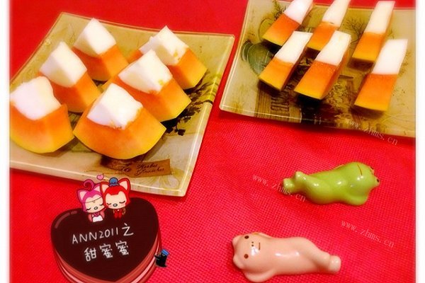 木瓜奶冻