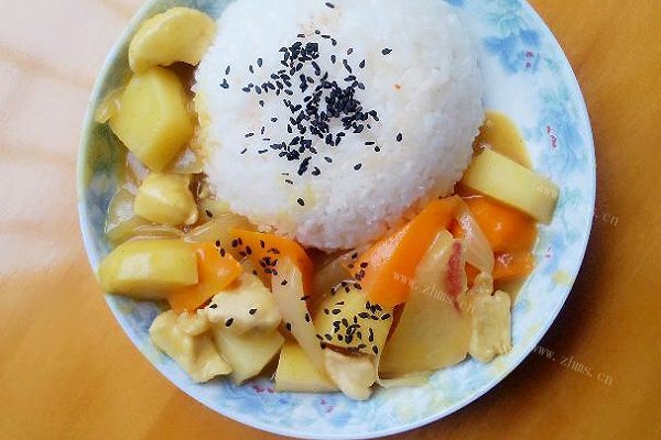 咖喱鸡肉饭
