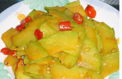 家常泡椒南瓜片
