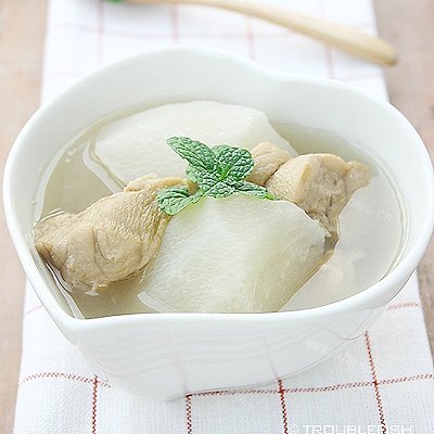 白萝卜猪肺汤
