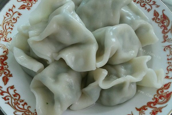 马蹄韭菜猪肉水饺