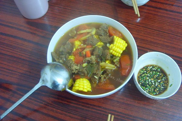 西红柿炖牛肉
