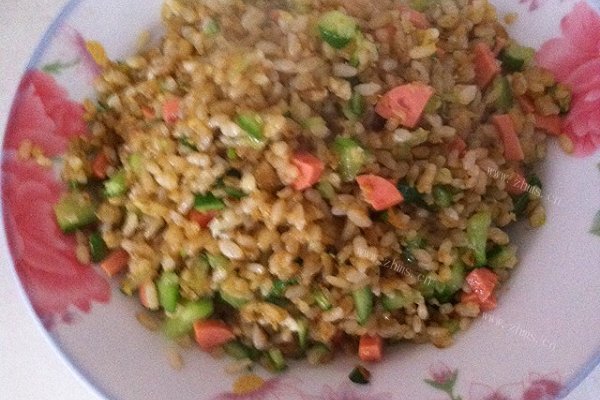 蛋炒饭—预拌法