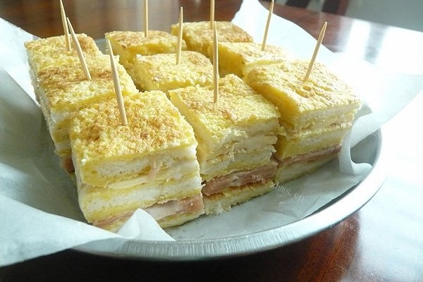 自制黄金三文治