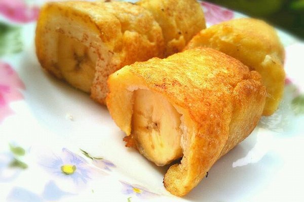 香蕉土司卷