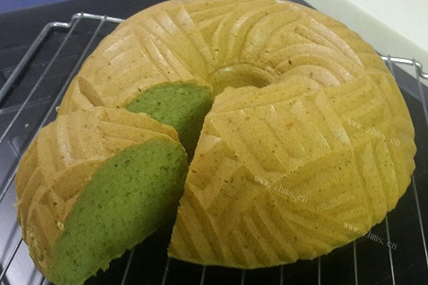抹茶戚风蛋糕