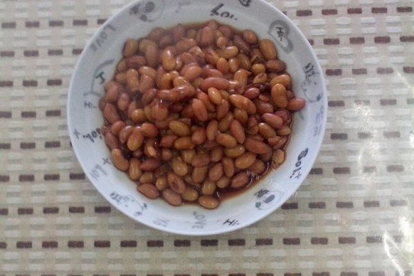 煮花生米黄豆