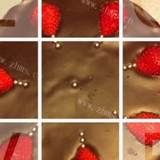 巧克力草莓乳酪蛋糕