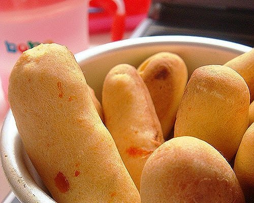 简单的果蔬磨牙饼干
