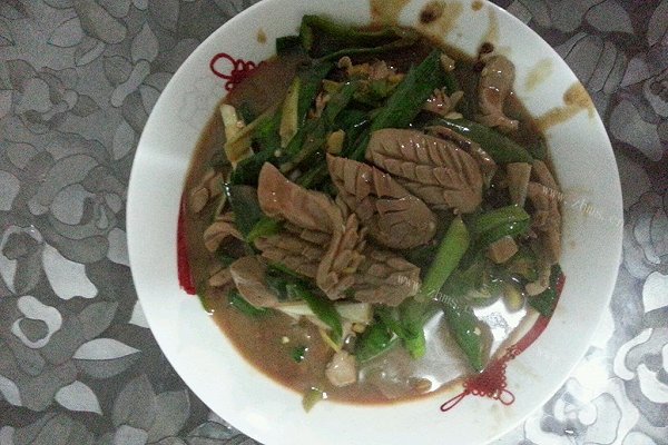 爆炒腰花