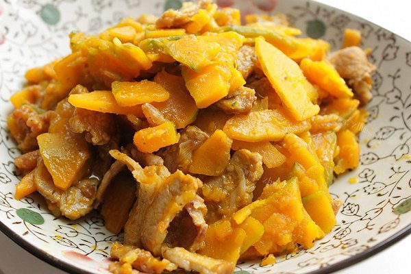 家乐上菜，家常有味 南瓜炒肉