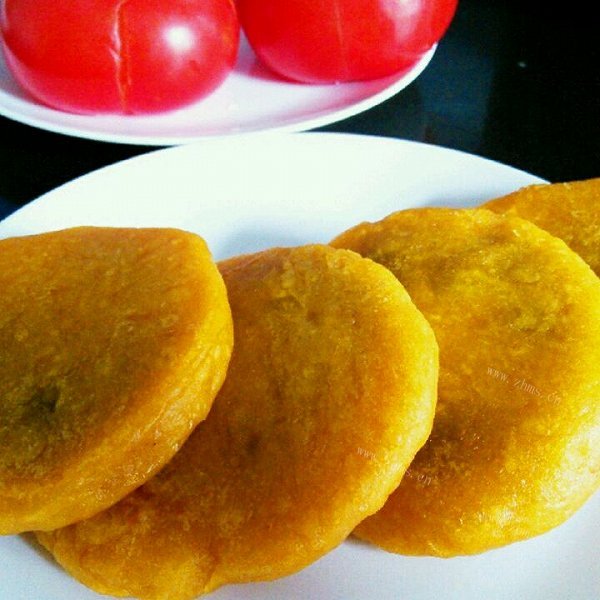 在家做的南瓜饼