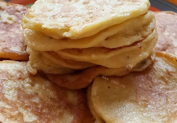 简单早餐-香蕉饼