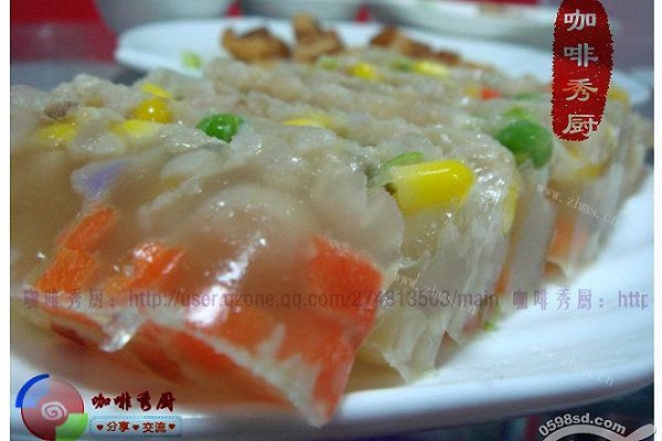 自制什锦肉皮冻