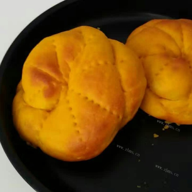 自己做的南瓜饼