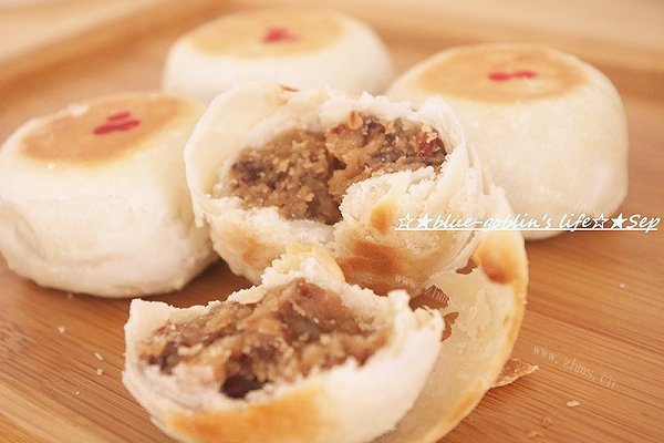 家庭云腿月饼