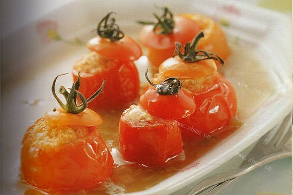家庭版烤箱料理_梅汁釀烤番茄