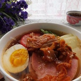 韩式泡菜凉面